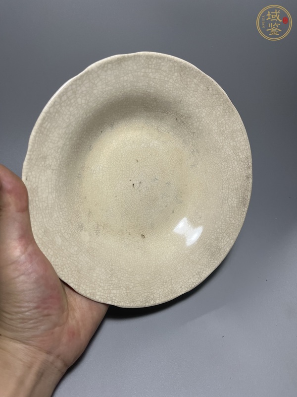 古玩陶瓷漳州窯哥釉盤真品鑒賞圖