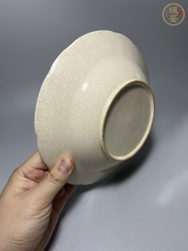 古玩陶瓷漳州窯哥釉盤真品鑒賞圖