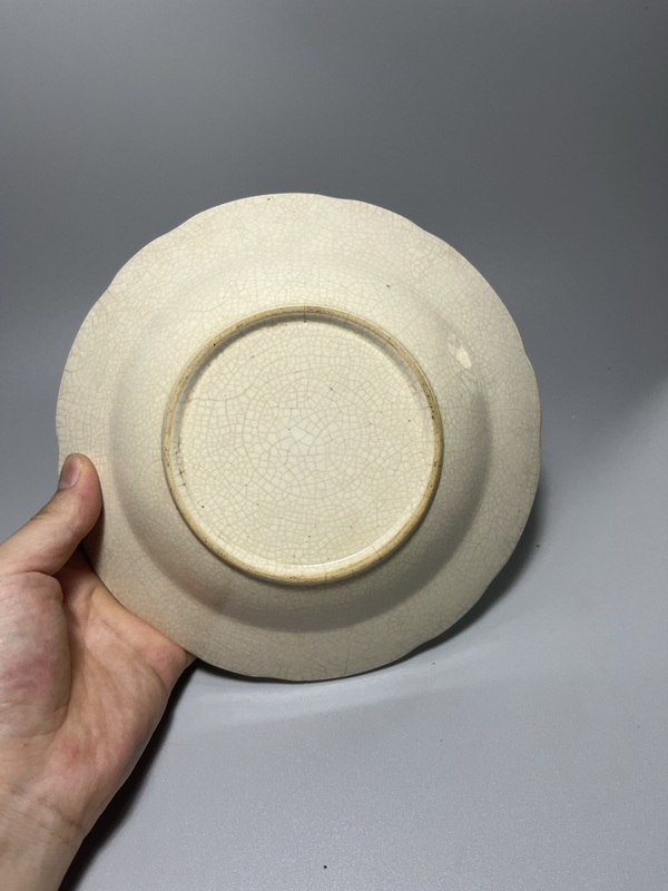 古玩陶瓷漳州窯哥釉盤拍賣，當(dāng)前價(jià)格0元