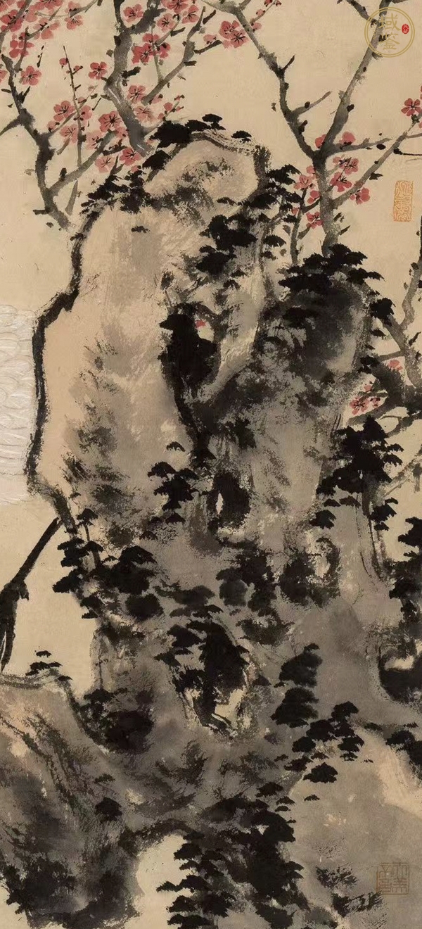 古玩字畫李亞花鳥真品鑒賞圖