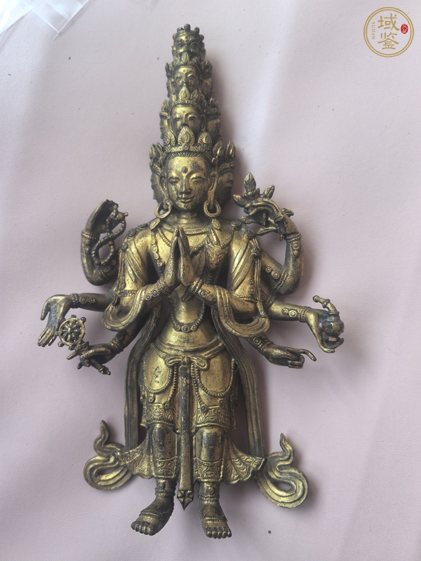 古玩銅器造像真品鑒賞圖