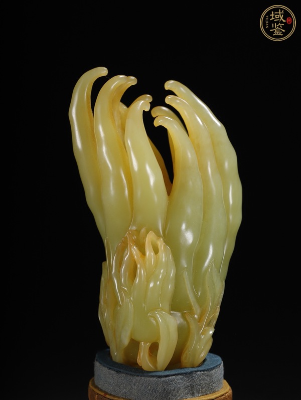 古玩玉器玉雕佛手瓜擺件真品鑒賞圖