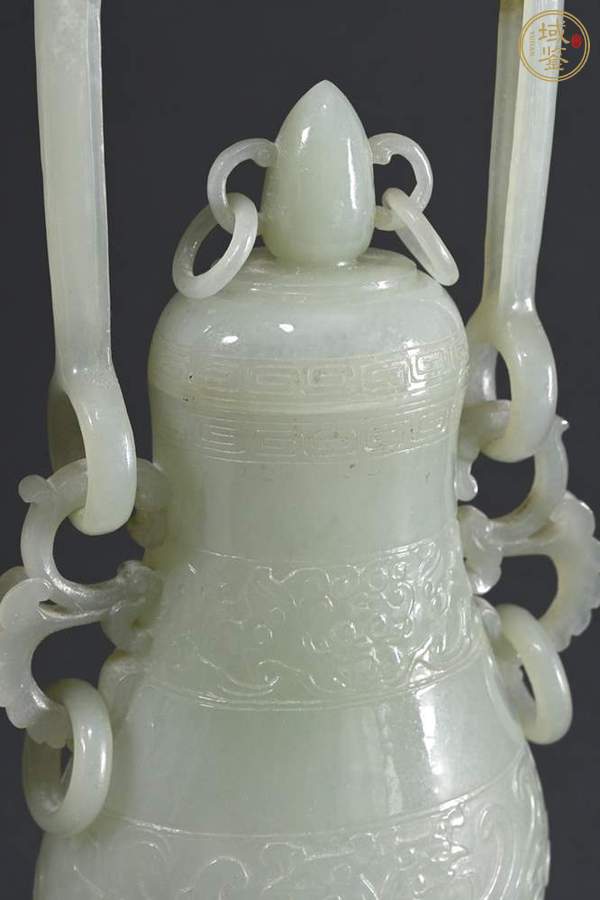 古玩玉器玉觀賞瓶真品鑒賞圖