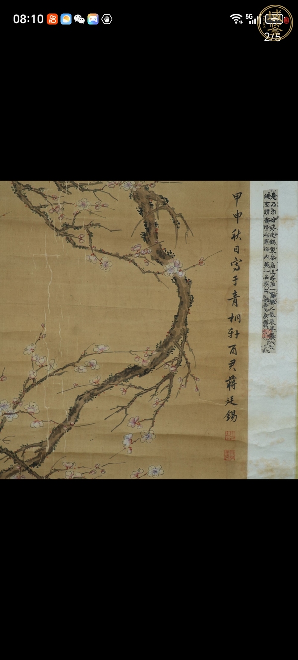 古玩字畫(huà)花鳥(niǎo)圖真品鑒賞圖