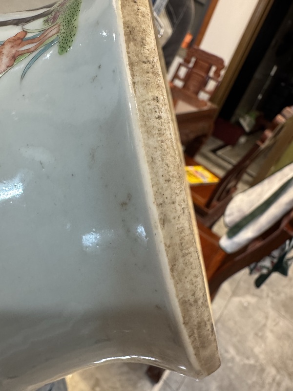 古玩陶瓷粉彩福壽紋將軍罐拍賣,當(dāng)前價(jià)格3888元