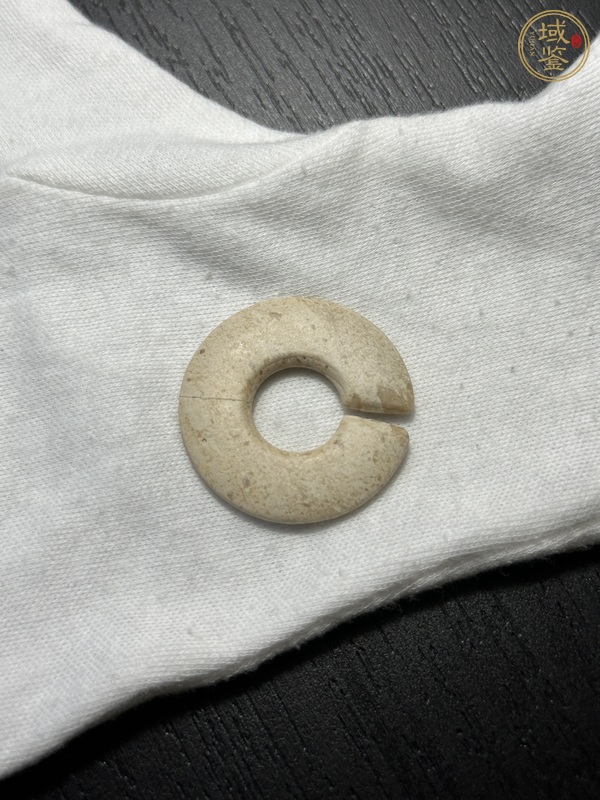 古玩仿古玉玦真品鑒賞圖