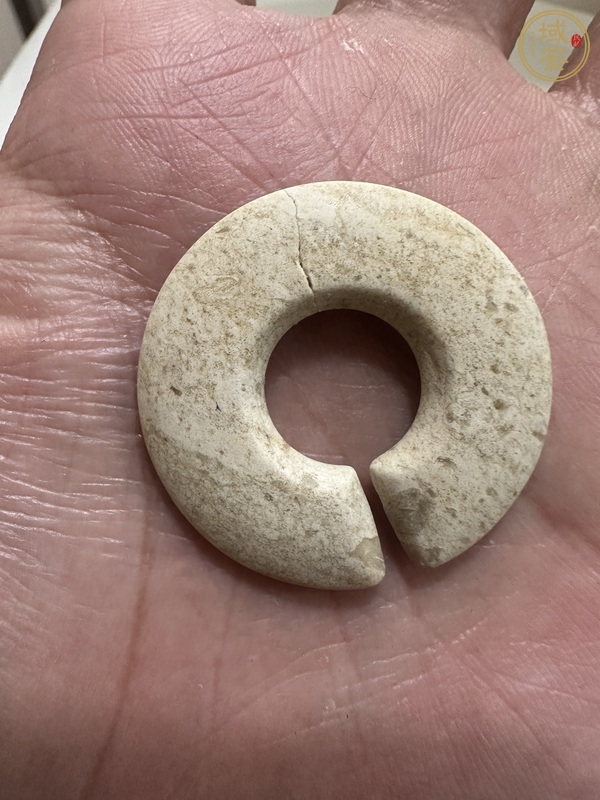 古玩玉器仿古玉玦真品鑒賞圖