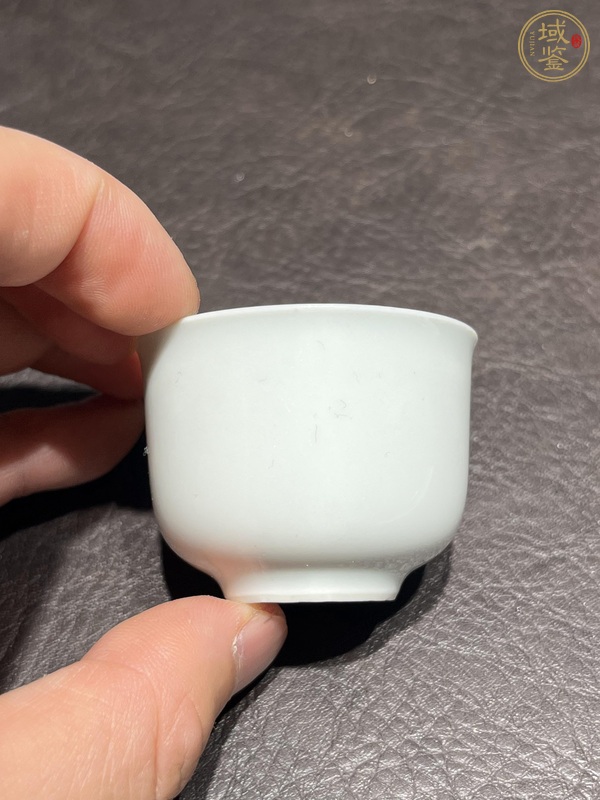 古玩陶瓷白釉杯真品鑒賞圖