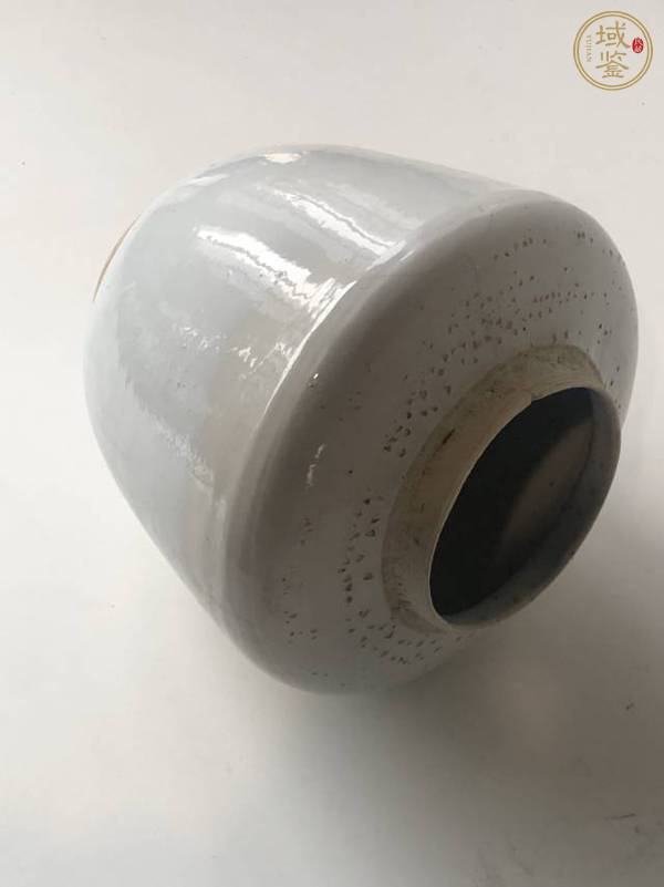 古玩陶瓷白釉罐真品鑒賞圖
