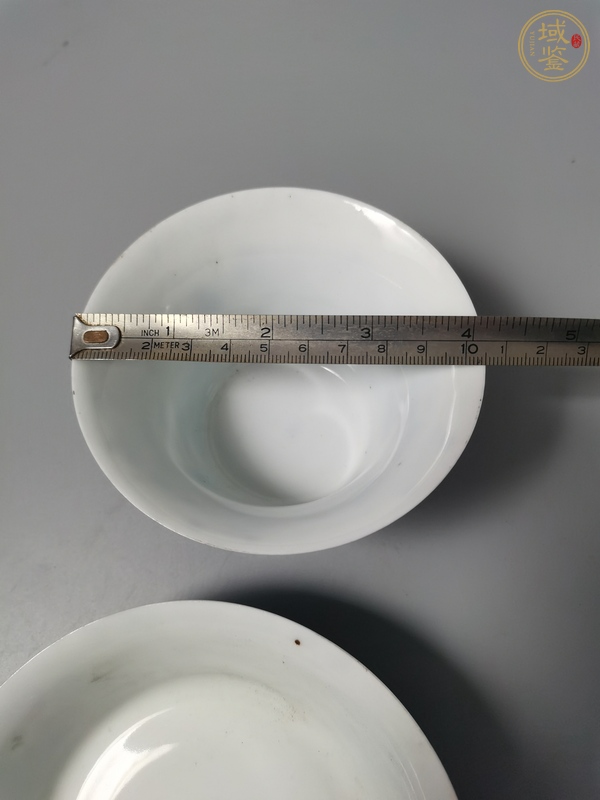 古玩陶瓷青花蓋杯真品鑒賞圖