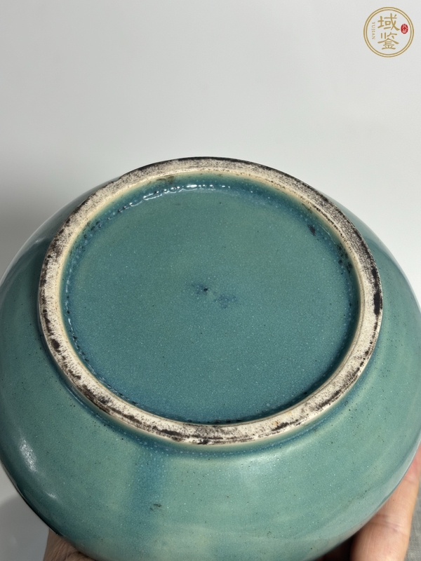 古玩陶瓷鈞釉荸薺瓶真品鑒賞圖