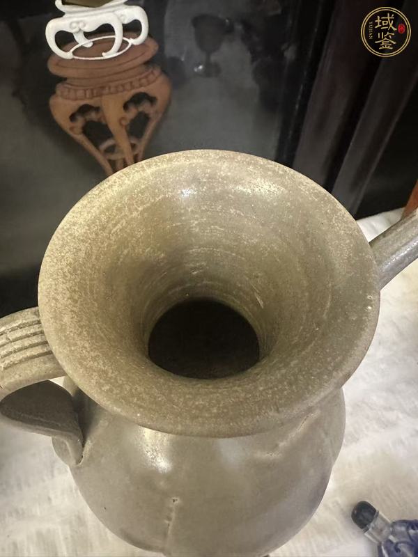古玩陶瓷青釉執(zhí)壺真品鑒賞圖
