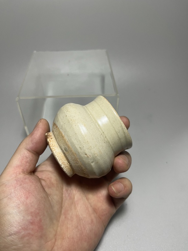 古玩陶瓷宋代青白釉水盂拍賣(mài)，當(dāng)前價(jià)格0元