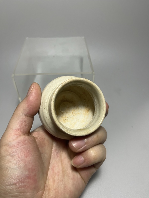 古玩陶瓷宋代青白釉水盂拍賣(mài)，當(dāng)前價(jià)格0元