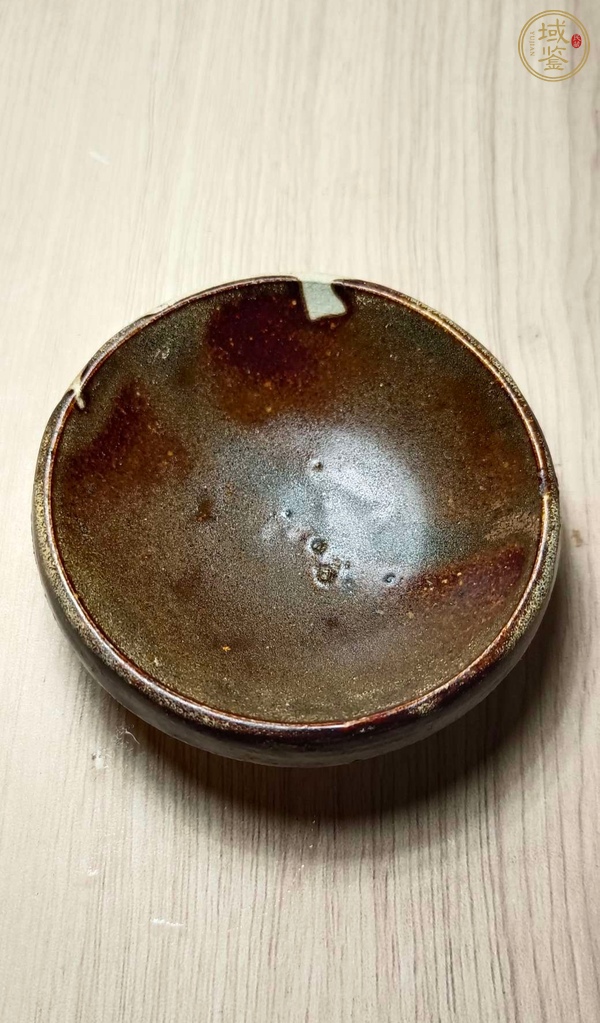 古玩陶瓷吉州窯系茶盞真品鑒賞圖