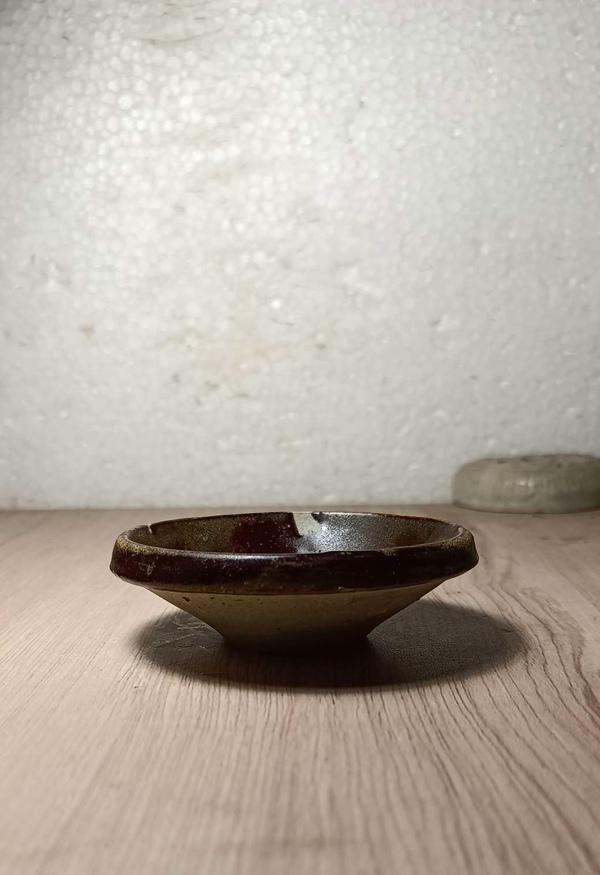 古玩陶瓷元末明初.吉州窯系茶盞拍賣，當前價格0元
