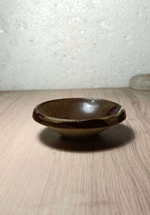 古玩陶瓷元末明初.吉州窯系茶盞拍賣，當前價格0元