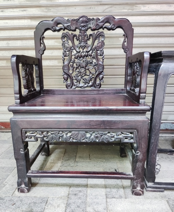 古玩字畫紫檀木傢俱拍賣，當(dāng)前價格36888元