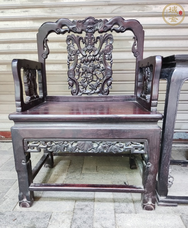 古玩字畫紫檀木傢俱真品鑒賞圖