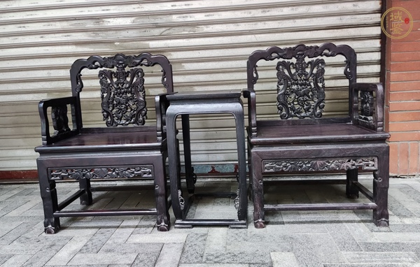 古玩紫檀木傢俱真品鑒賞圖