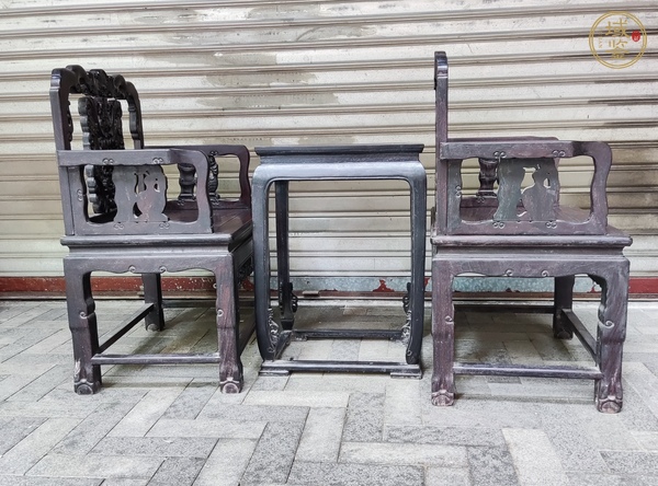 古玩字畫紫檀木傢俱真品鑒賞圖
