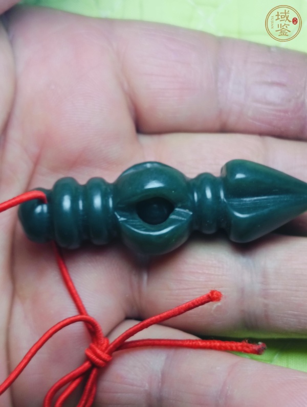 古玩玉器金剛杵真品鑒賞圖