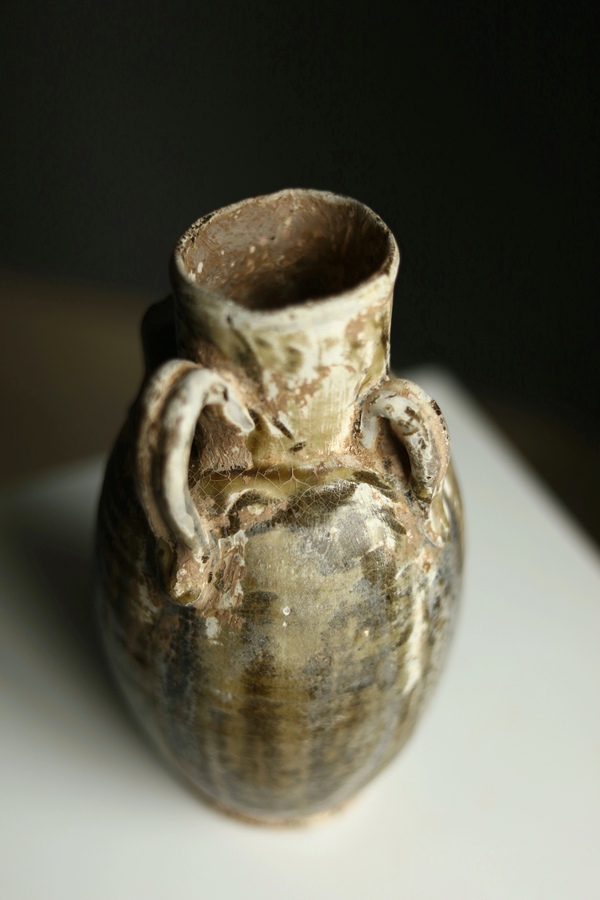 古玩陶瓷相州窯褐釉執(zhí)壺拍賣，當前價格1300元