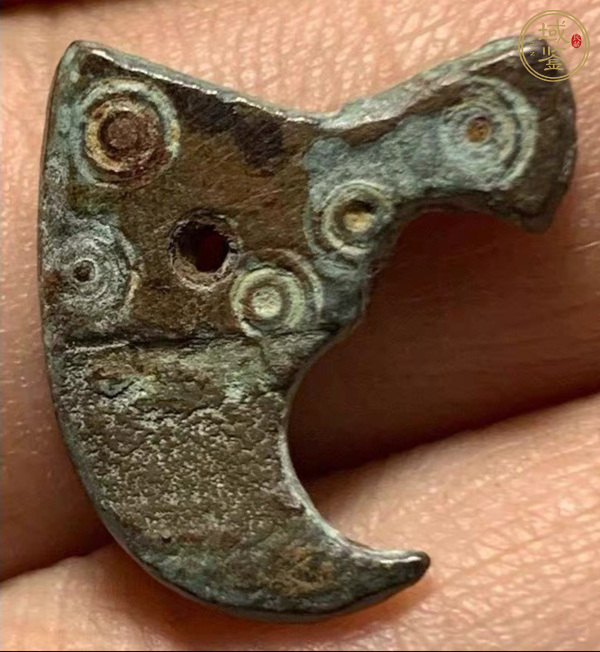 古玩雜項爪型銅飾真品鑒賞圖