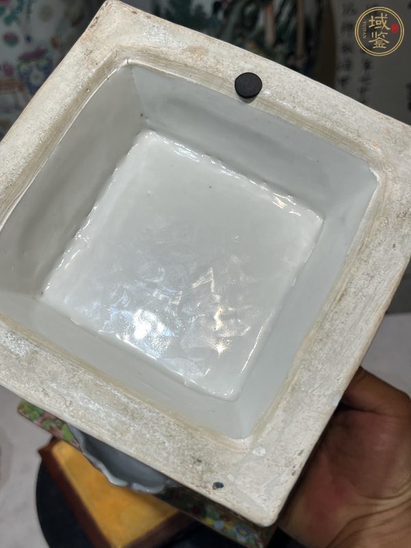 古玩陶瓷道咸廣彩真品鑒賞圖