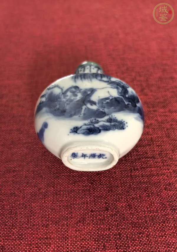 古玩陶瓷鼻煙壺真品鑒賞圖