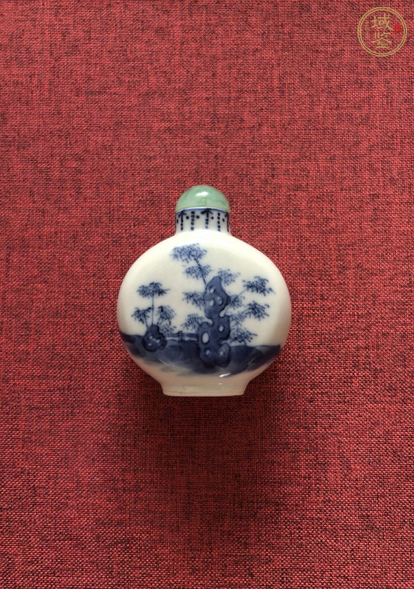 古玩陶瓷鼻煙壺真品鑒賞圖