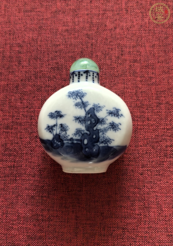 古玩陶瓷鼻煙壺真品鑒賞圖