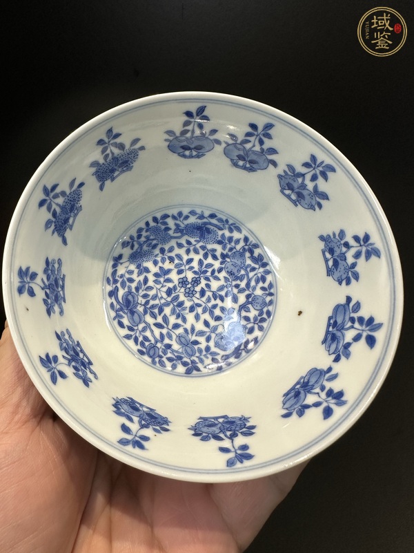 古玩陶瓷青花碗真品鑒賞圖