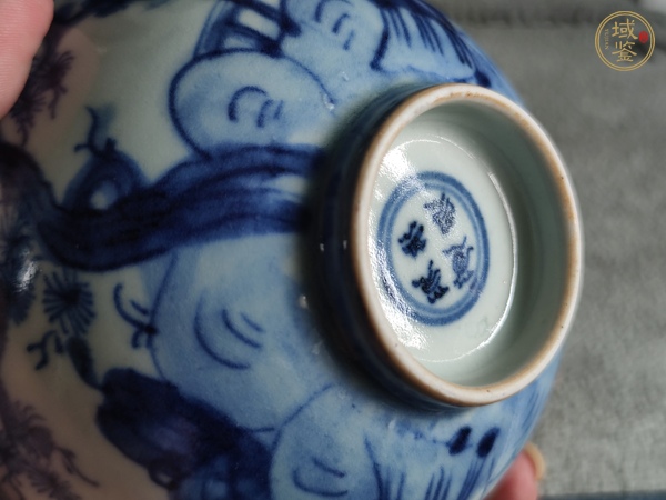 古玩陶瓷青花碗真品鑒賞圖