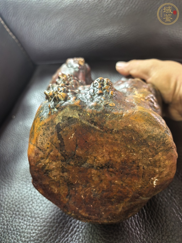 古玩雜項隨型筆筒真品鑒賞圖