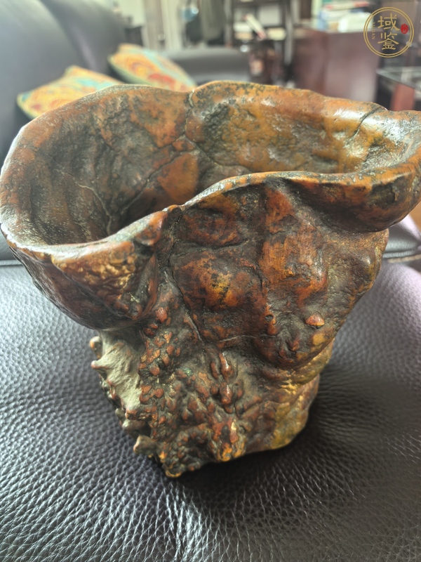 古玩雜項隨型筆筒真品鑒賞圖