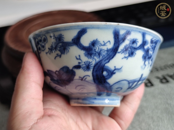 古玩陶瓷青花碗真品鑒賞圖