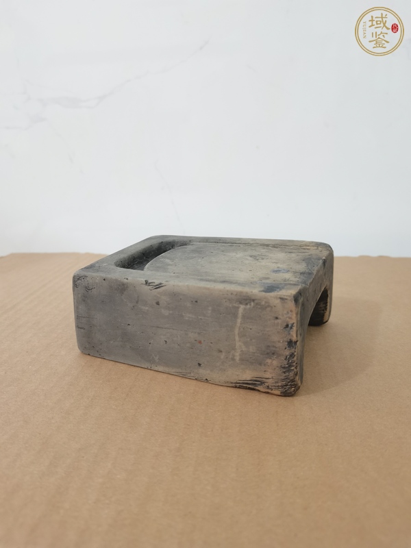 古玩雜項澄泥硯真品鑒賞圖
