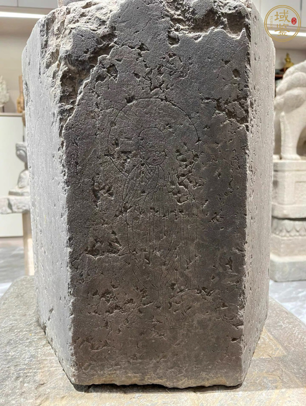 古玩雜項經幢真品鑒賞圖