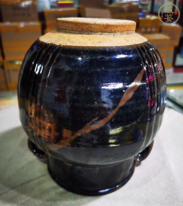 古玩陶瓷雙系罐真品鑒賞圖