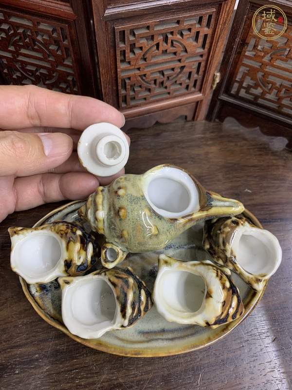 古玩陶瓷仿生瓷一組真品鑒賞圖