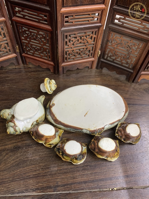 古玩陶瓷仿生瓷一組真品鑒賞圖