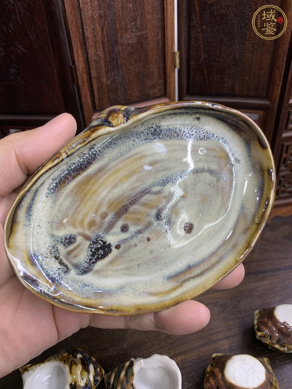 古玩陶瓷仿生瓷一組真品鑒賞圖