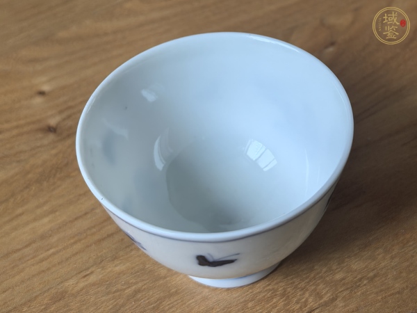 古玩陶瓷青花嬰戲紋杯真品鑒賞圖