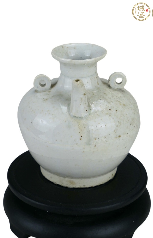 古玩陶瓷白釉三系壺真品鑒賞圖
