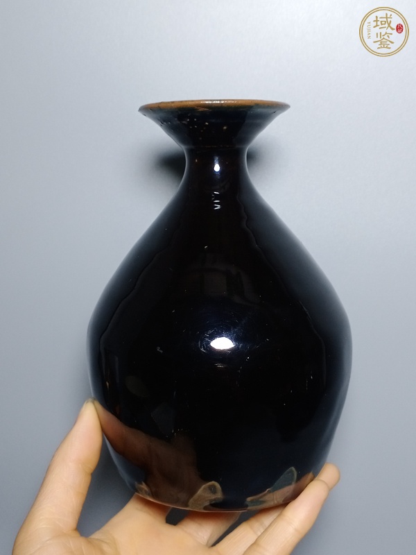 古玩陶瓷盤口瓶真品鑒賞圖