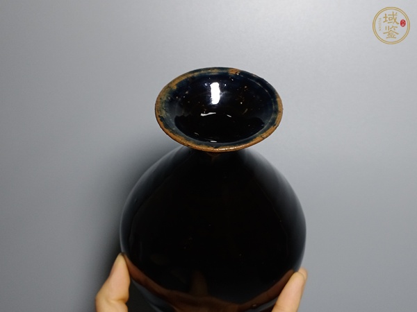 古玩陶瓷盤口瓶真品鑒賞圖