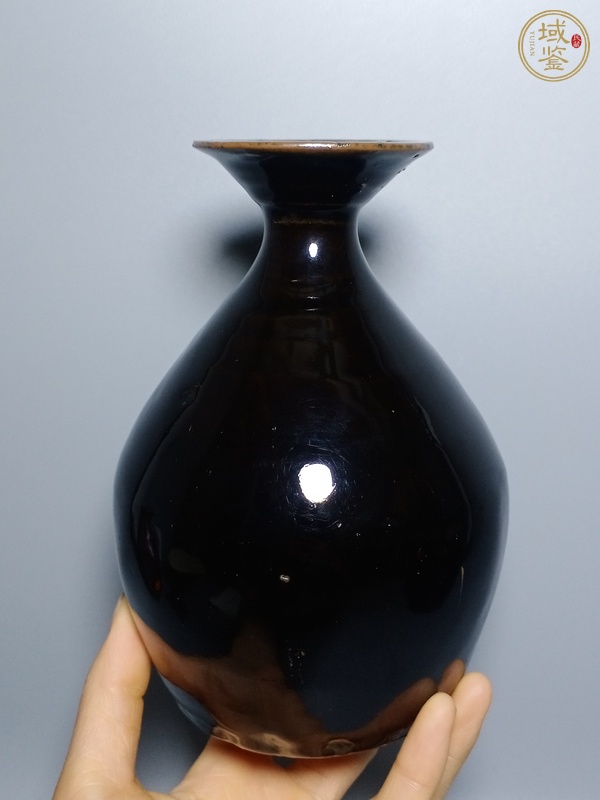 古玩陶瓷盤口瓶真品鑒賞圖
