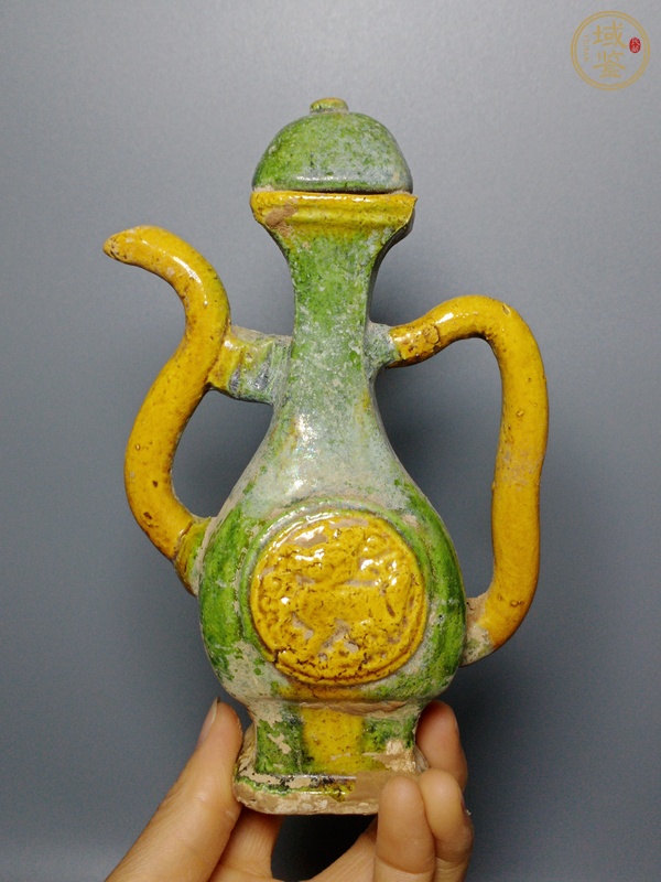 古玩陶瓷壺真品鑒賞圖