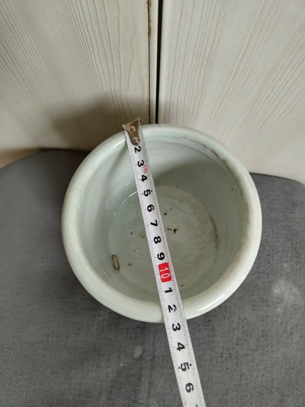古玩陶瓷豆青釉幾何紋香爐拍賣，當(dāng)前價(jià)格1999元